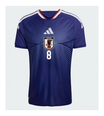 Japan Takumi Minamino #8 Hjemmebanetrøje VM 2026 Kortærmet